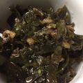 くっくはるちゃん's cooksnap of when they made おせちリメイク☆昆布巻き から 佃煮.