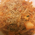 うーず☆'s cooksnap of when they made 「キムチともやしのピリ辛炒め」.