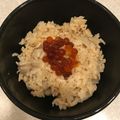 金華山's cooksnap of when they made ちょっと贅沢♡かに缶で炊き込み御飯.