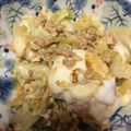 クックKQRF76☆'s cooksnap of when they made 旦那も作れた♪キャベツとオイスタそぼろ丼.