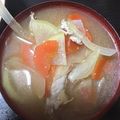 みほミホ's cooksnap of when they made 美肌☆簡単　基本の美味しい豚汁.
