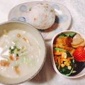 yesmama's cooksnap of when they made 野菜とソーセージのクイックスープ.
