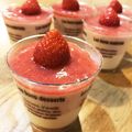 クック2O3ZNL☆'s cooksnap of when they made 簡単！苺と生クリームの三層ババロア♡.