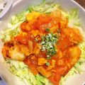 △▽食いしんぼう△▽'s cooksnap of when they made 節約だけど旨い！鶏むね肉のチリソース♪.