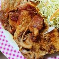 しょここ♡'s cooksnap of when they made ニンニク醤油ソース★豚ロースのステーキ★.
