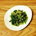 ウメ吉さん's cooksnap of when they made チアシード入り☆ほうれん草の胡麻和え.