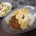 よちりん's cooksnap of when they made カレーにバナナ～美容にも♪.