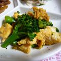 ＴＯＭＯＷＡＴ's cooksnap of when they made 茎ブロッコリーと卵の和え物.