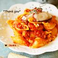 ついてるさとちゃん's cooksnap of when they made タコのミンチパスタ✳コンキリエで✳.