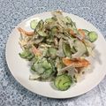 まさたかまま's cooksnap of when they made シャキシャキ蓮根とチキンのサラダ.