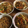 ⁑まぁこ⁑'s cooksnap of when they made ウスターソースしかない時の焼きそば(笑).