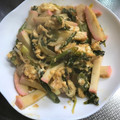 tomney's cooksnap of when they made たっぷり長ネギとかまぼこの卵とじ.