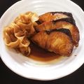 那帆。's cooksnap of when they made 鰤の照り焼き.
