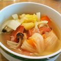 みんみーず's cooksnap of when they made 白菜とウインナーのポトフ＆２日目.