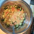 クックCJEVRB☆'s cooksnap of when they made キュウリとカニカマの山芋和え.