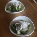 みるく茶's cooksnap of when they made オクラのおかかしらす和え.