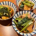 chikinda's cooksnap of when they made 小松菜と厚揚げのさっと簡単煮.