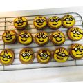 あいandはな's cooksnap of when they made アイシング☆ミニオンクッキー.