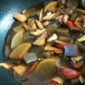 くくく。's cooksnap of when they made 余った根菜♪こんにゃく鶏肉こっくり煮物☆.
