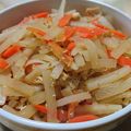 Cymbidium＊'s cooksnap of when they made 大根と油揚げのきんぴら★.