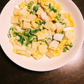 MayKitchen's cooksnap of when they made 高野豆腐とかまぼこのふわとろ卵とじ♡.