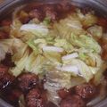 koharu0908's cooksnap of when they made 肉だんごと白菜の煮込み鍋.