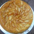 ｻﾁ0411's cooksnap of when they made フライパンで簡単☆りんごケーキ.