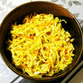 ふれんでぃあ's cooksnap of when they made 切干大根と鶏皮のカレー炒め.