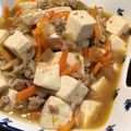 kyobobo's cooksnap of when they made 豚挽肉で♪野菜たっぷり肉豆腐！じゃない？.