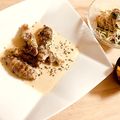 mack♪♪♪'s cooksnap of when they made エリンギの豚肉巻き　豆乳スープ仕立て.