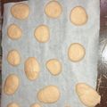 ウサギのペペ's cooksnap of when they made 材料ひとつ！マシュマロクッキー！焼くだけ.