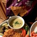 ame-ikuru's cooksnap of when they made トルティアチップで揚げないチキンカツ.