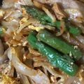 ココキキララ's cooksnap of when they made アスパラと豚キムチの卵炒め!(^^)!.