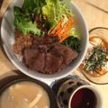 幸と樹's cooksnap of when they made スタミナバクダン丼.