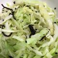 やんしゅ's cooksnap of when they made キャベツと塩こぶの温サラダ.