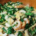 kimimaruo's cooksnap of when they made 大根菜と竹輪のほろほろ.