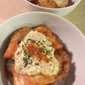 Bonorinrin's cooksnap of when they made サーモンの南蛮焼き～香味タルタルソース～.
