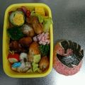☆★1226★☆'s cooksnap of when they made キャラ弁 キュウレンジャー シシレッド.