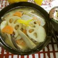 ☆Rokko☆'s cooksnap of when they made 根菜たっぷり♡豚のかす汁酒粕少なめ♪.