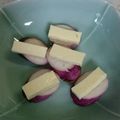 どやどや's cooksnap of when they made 日野菜漬とチーズのおつまみ.