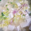 ツインズ♀ママ's cooksnap of when they made おいしい！具だくさん白菜たまごスープ♪.