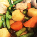 にだんバラ's cooksnap of when they made さつまいもと手羽元の甘辛煮.