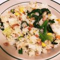 中島マリオ's cooksnap of when they made 残りご飯で！リゾット？ピラフ？チーズ飯♡.