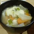 nonako's cooksnap of when they made 簡単そばがき汁♨.