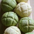 京風子's cooksnap of when they made 軽くてサクふわ♪　メロンパン.