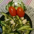 ＊sunlight＊'s cooksnap of when they made トマトにのせましょ♬大葉やきゅうり〜.