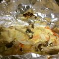ミニまちゃ's cooksnap of when they made コクうま！鮭の味噌マヨホイル焼き.