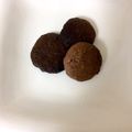 lovemoco's cooksnap of when they made 米粉で焼きチョコ（卵・小麦不使用）.