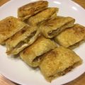 チャロネコ's cooksnap of when they made もやしチーズ in 油揚げ.