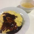 papikun's cooksnap of when they made 簡単！炊飯器で大量オムライス♪.